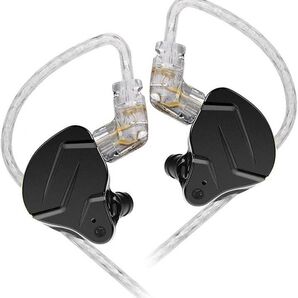 KZ ZSN PRO X 1BA+1DD ハイブリッド型 有線イヤホン【黒色、マイクなし】新品 シュリンク包装あり