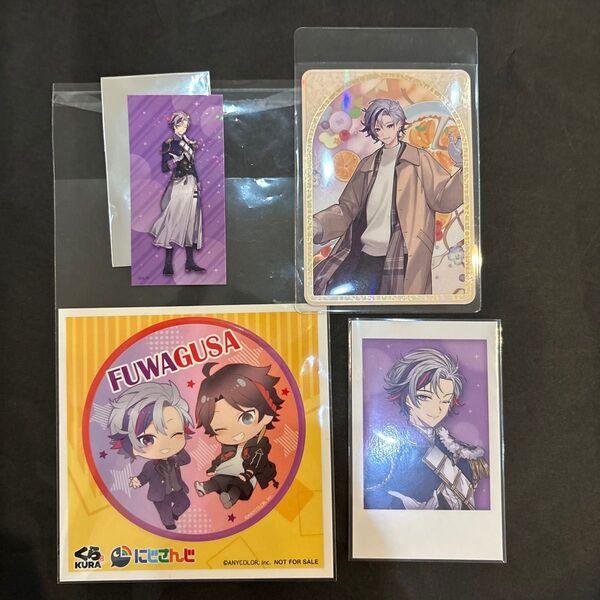 不破湊 にじさんじ 5th Anniversary チェキ OS特典ステッカー くら寿司 7th Anniversary