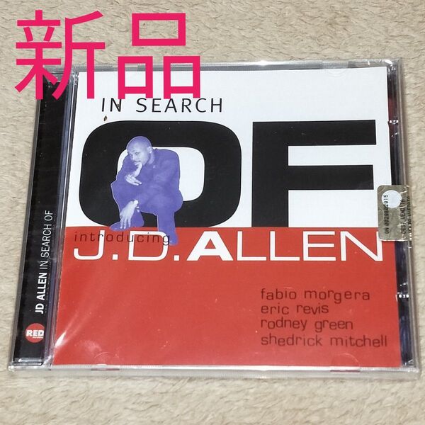 新品廃盤 J.D. ALLEN / In Search Of CD JAZZ ジャズ MODERN JAZZ SAX サックス