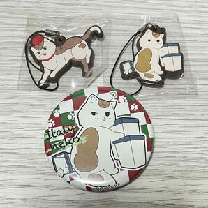 ヘタリア ねこたりあ ロマーノ スペイン ラバーストラップ 缶バッジ