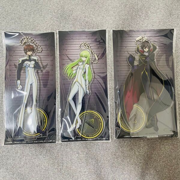 【新品未開封】コードギアス 反逆のルルーシュ アクリルフィギュア ルルーシュ C.C. スザク アクスタ アクキー