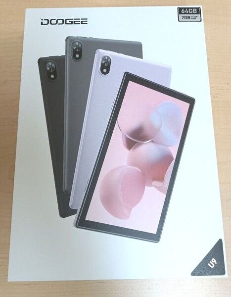 DOOGEE U9タブレット Android13 WiFiモデル7GB(3+4拡張) 容量64GB 1TB拡張可能