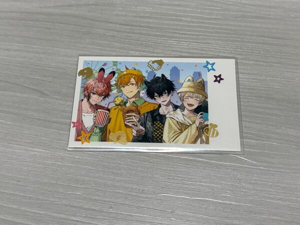 にじさんじ Oriens オリエンス おでかけOriens チェキ レア 箔押し 緋八マナ 佐伯イッテツ 宇佐美リト 赤城ウェン