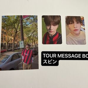 TOUR MESSAGE BOOK スビン 3点