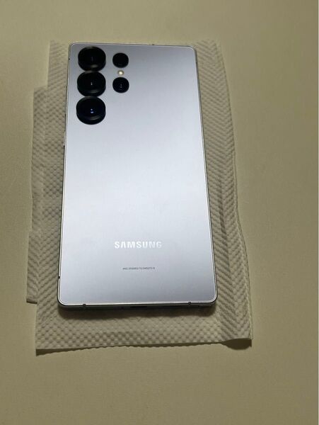 【本体のみ】au Galaxy S25 Ultra シルバーブルー 256GB