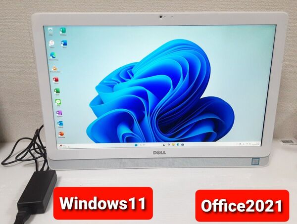 DELL 一体型PC Windows11 Office2021 エクセル ワード デスクトップPC Core i3