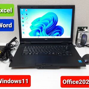 NEC ノートパソコン Windows11 Office2021 エクセル ワード パワーポイント Core i3