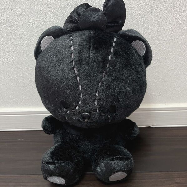 新品 タイニーチャム ブラック サンリオ キティちゃん BIGぬいぐるみ