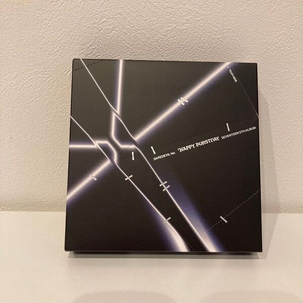 SEVENTEEN HAPPY BURSTDAY CD、外箱、歌詞カードのみ