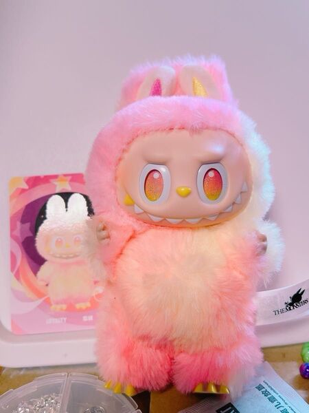 新作ラブブ ピンクイエロー loyalty アクリルオマケ付き