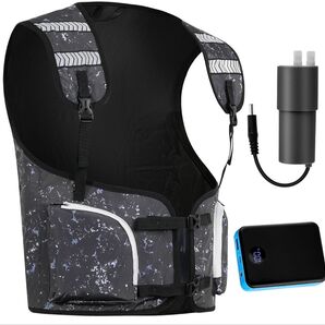 水冷服 水冷ベスト 2400平方センチメートル 冷却面積 水冷ウェア