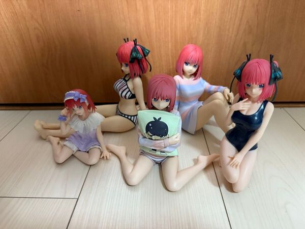 五等分の花嫁 中野二乃 フィギュア 5種