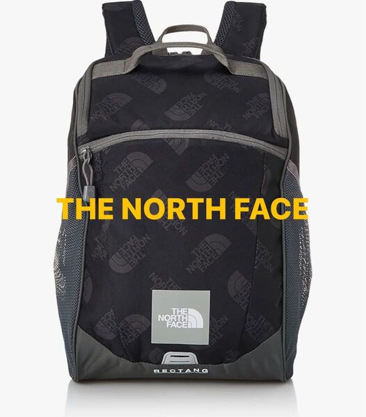 THE NORTH FACE バッグパックキッズレクタング 総ロゴ柄 リュック