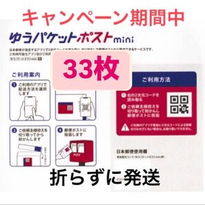 ゆうパケットポストmini ミニ【33枚】専用 封筒 匿名 フリマ ヘアゴム1本 mini ゆうパケットポスト