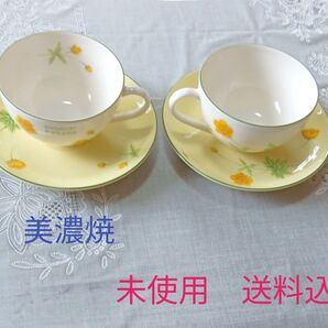 美濃焼 hiromichi nakano コーヒーカップ、ティーカップ セット 未使用 送料込