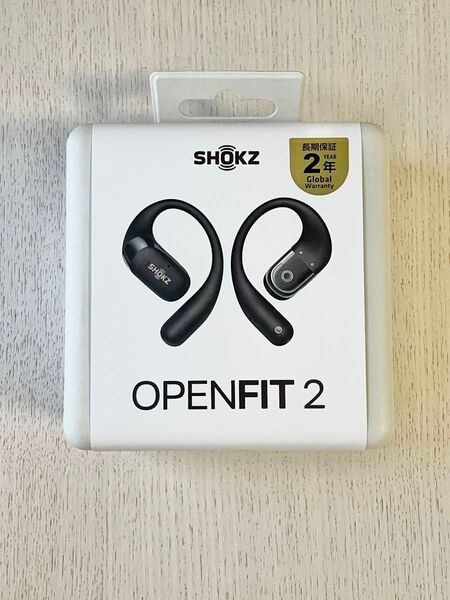 【新品未開封】SHOKZ OPENFIT 2 ワイヤレスイヤホン 納品書付