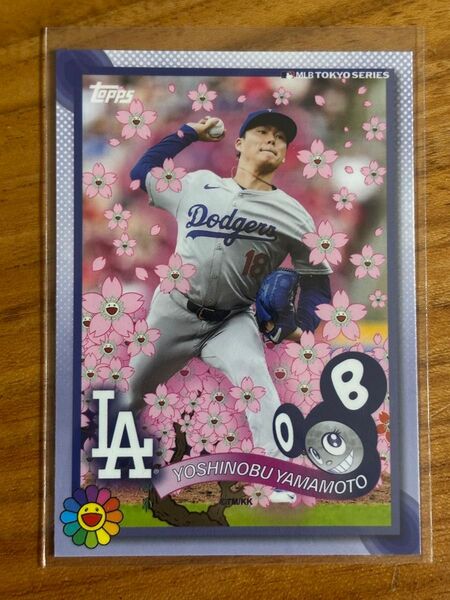 新品 山本由伸 村上隆 コラボ MLB WORLD TOUR 東京 2025 TOPPS ドジャース TOKYO SERIES