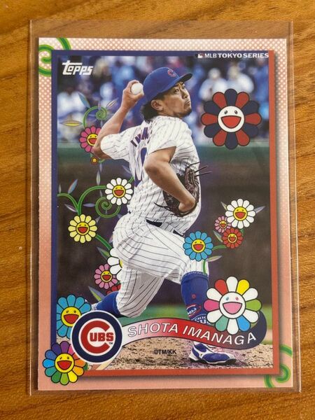 新品 シカゴカブス 今永昇太 村上隆 topps MLBコラボ 限定 カード 東京 WORLD TOUR SERIES TOKYO
