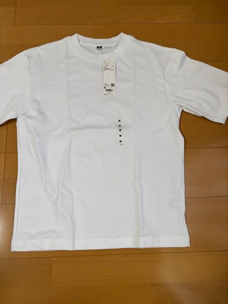【新品】UNIQLO ユニクロ エアリズムコットン オーバーサイズ 5分袖 Tシャツ ホワイト 2枚組