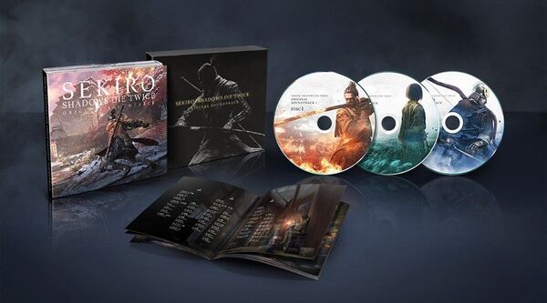 SEKIRO 隻狼 サウンドトラック CD SHADOWS DIE TWICE ORIGINAL SOUNDTRACK サントラ