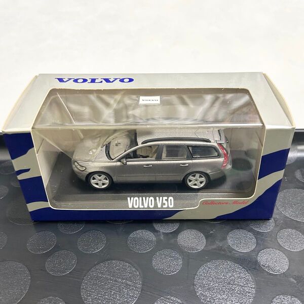 volvo V50 ボルボ ディーラー ミニカーグレー