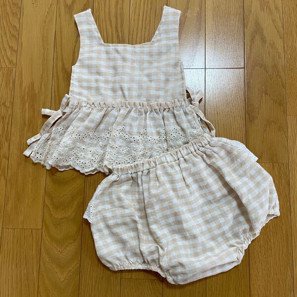 セットアップ ベビー ベビー服 夏 トップス 女の子 子供服 80