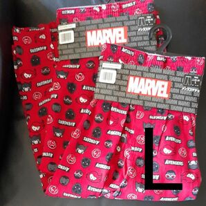 アベンジャーズ ステテコ メンズ Lサイズ 2枚セット 前開き 七分丈 ブラックパンサーマイティーソー 14