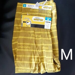 ミニオンズ ステテコ メンズ Mサイズ 前閉じ 後ろポケット ひざ下丈 新品 13