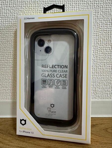 未開封品 Hamee iFace iPhone 13 REFLECTION ブラック 黒 Black くろ