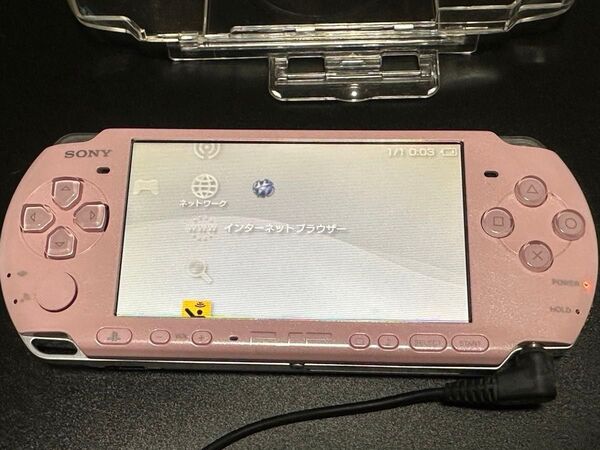 美品 SONY PSP-3000 本体 プレーステーションポータブル AKB48モデル ピンク