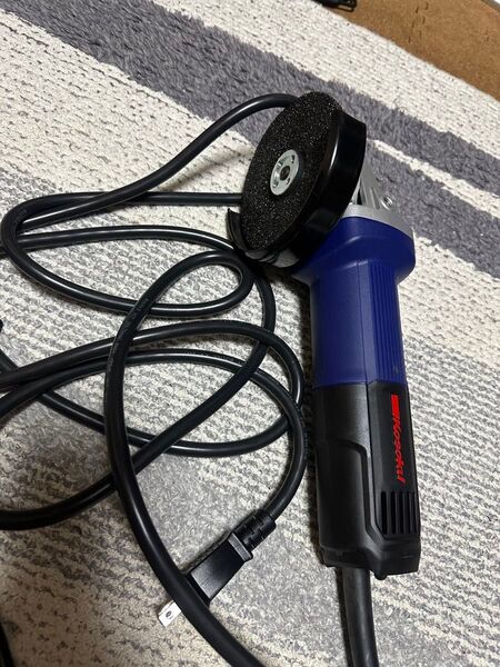 富士製砥 コーソク 電気2重絶縁ディスクグラインダー HDC-100 100㎜ ネイビー
