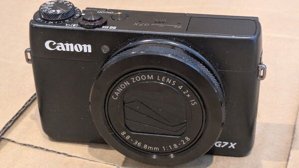 【ジャンク】Canon PowerShot G7 X デジタルカメラ ブラック