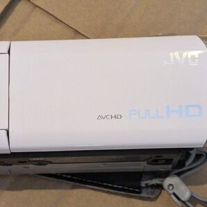 【ジャンク】JVC Everio GZ-HM155 ビデオカメラ ホワイト