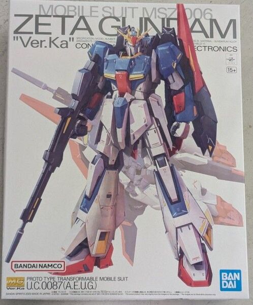 【未組立】MG 1/100 ZガンダムVer.Ka プラモデル