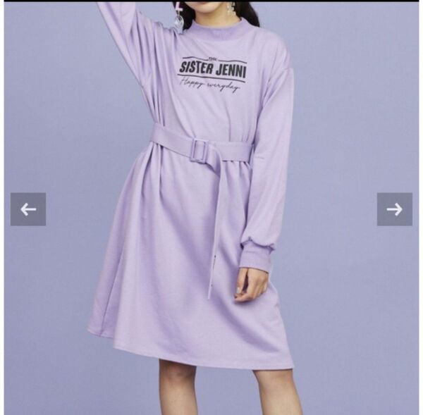 SISTAR Jennii シスタージェニー キッズ 子供服 ワンピース 150サイズ ベルト付き