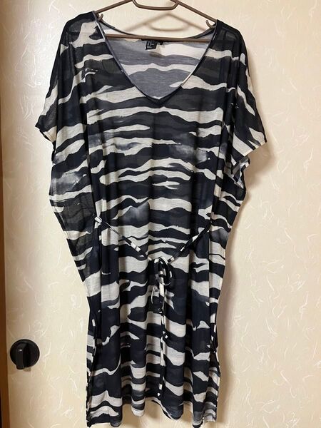 H&M ゼブラ柄 チュニック Mサイズ