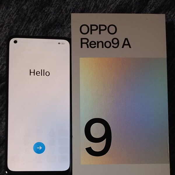 OPPO Reno9 A 6.4インチ メモリー8GB ストレージ128GB ナイトブラック SIMフリー