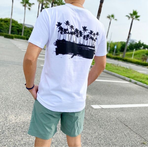 正規品 LUSSO SURF パームツリーバックプリントTシャツ Mサイズ ロンハーマン