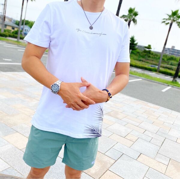 オーバーサイズ LUSSO SURF パームツリーバックプリントTシャツ XL ロンハーマン
