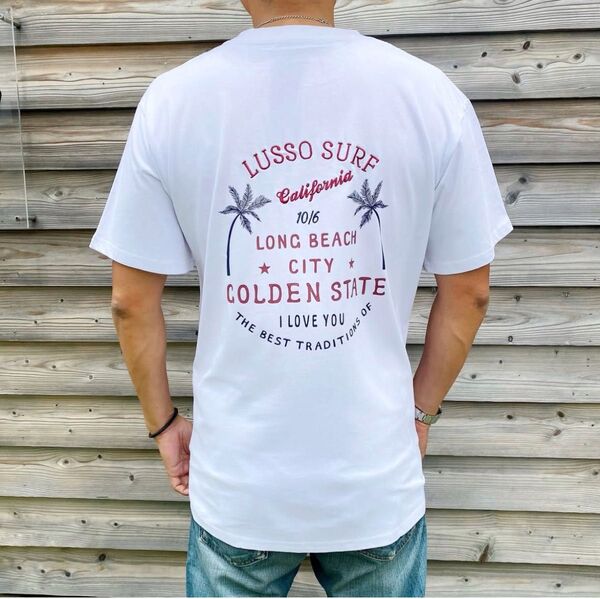 Instagramで有名 LUSSO SURF ロングビーチTシャツ Lサイズ ロンハーマン 送料込み
