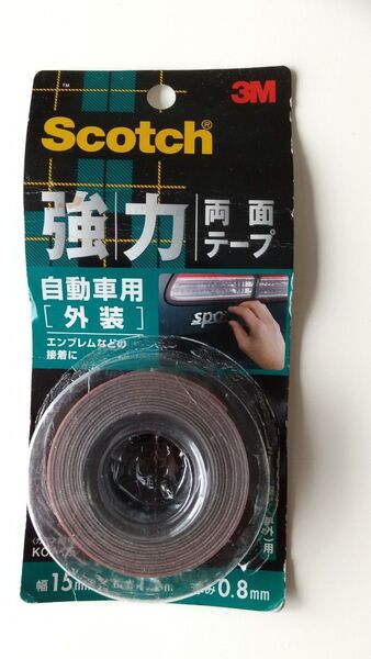 3M スコッチ 強力両面テープ 自動車外装用