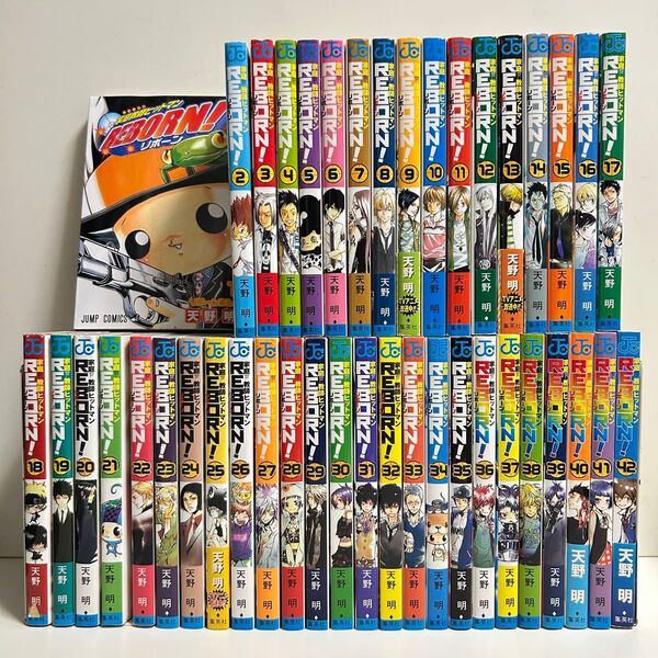 家庭教師ヒットマンリボーン 1〜42巻 全巻セット まとめ売り 漫画 マンガ 家庭教師ヒットマンREBORN全巻