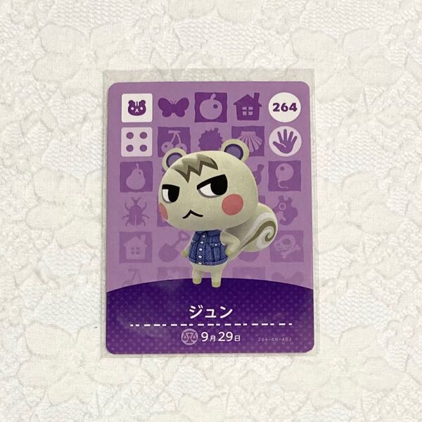 amiiboカード ジュン 第3弾 どうぶつの森 アミーボカード