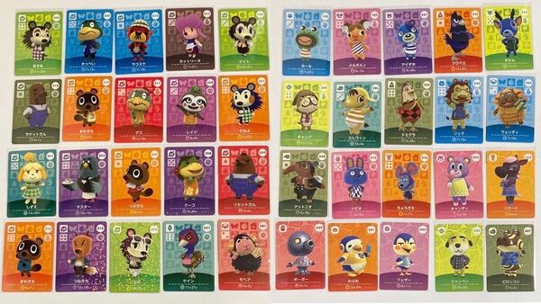 amiiboカード 40枚 まとめ売り どうぶつの森 アミーボカード