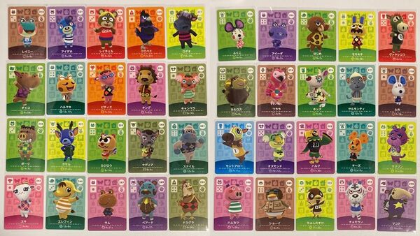 amiiboカード 第3弾 40枚セット どうぶつの森 アミーボカード