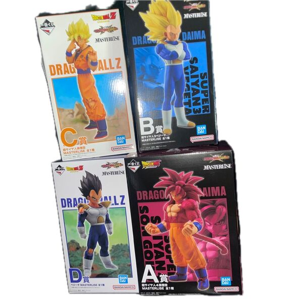 【新品未開封】一番くじ ドラゴンボール VSオムニバスCROSS A.B.C.Dセット
