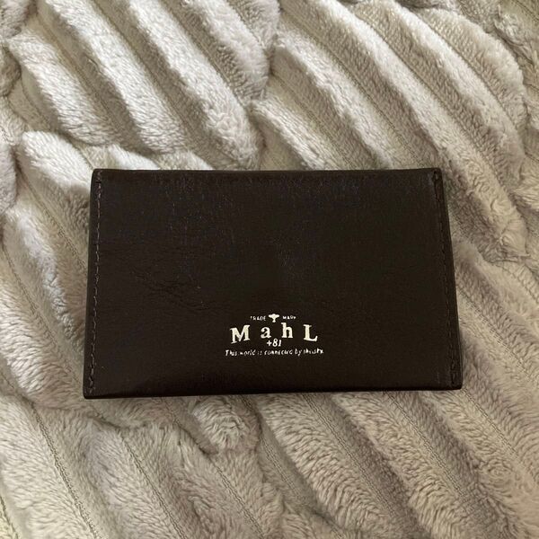 MahL カードケース 牛革
