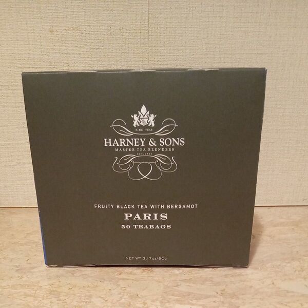 新品箱入りHARNEY & SONS Paris 紅茶 ティーバッグ 50個