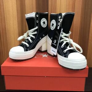 韓国コンバース 厚底ヒール チャックテイラー24.5cm