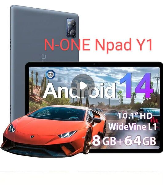 N-ONE Npad Y1 Android14 10インチタブレット 新品未開封 アンドロイド